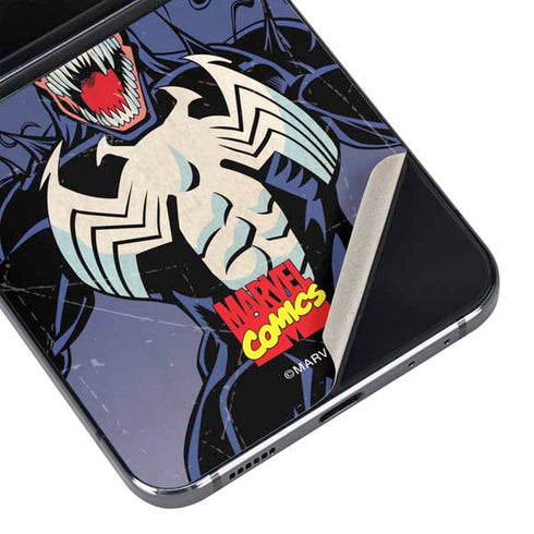 Marvel Classic Comics Venom Galaxy Z Flip5 5G Skin